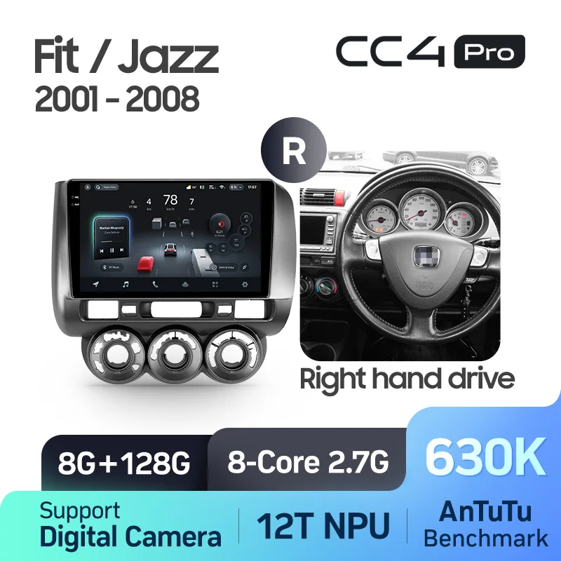 Honda Fit GD / Jazz GD (2001-2008) Right hand drive - Image 7