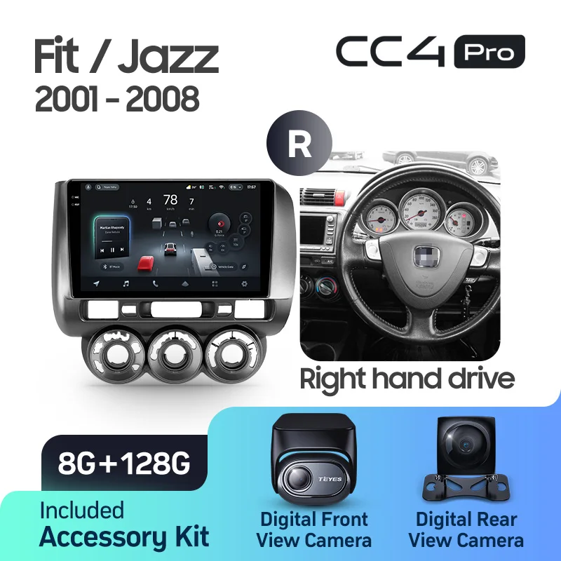Honda Fit GD / Jazz GD (2001-2008) Right hand drive - Image 9