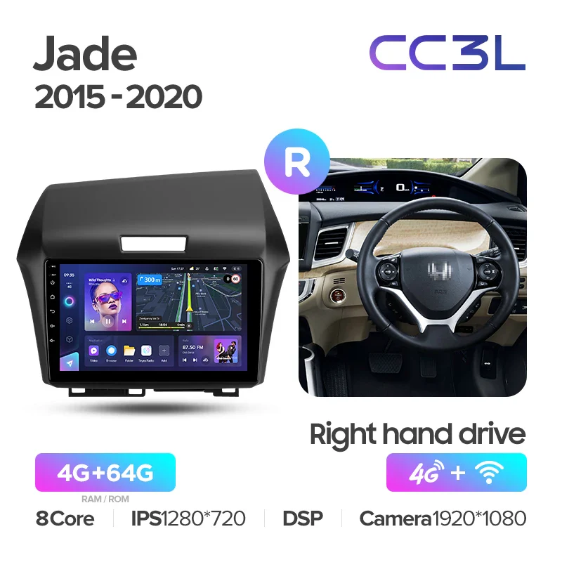Honda Jade (2015-2020) Right hand drive - Image 7