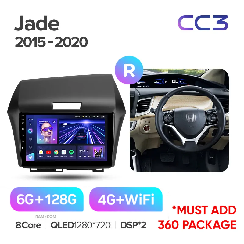 Honda Jade (2015 - 2020) Right hand driver - Image 5