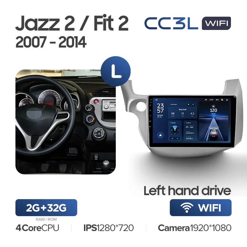 Honda Jazz 2 GG (2008-2014) / Fit 2 GE (2007-2014) LHD - Image 4