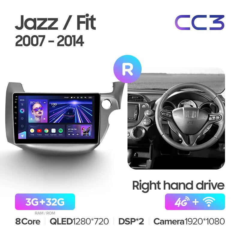 Honda Jazz 2 GG (2008-2014) / Fit 2 GE GP GE (2007-2014) Right Hand Drive - Image 4