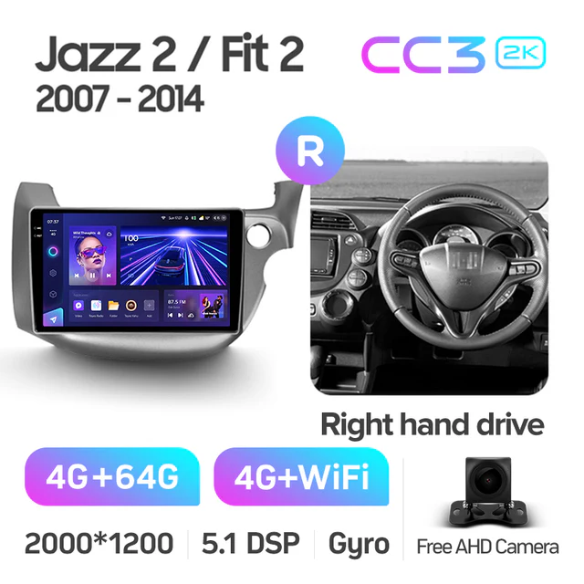 Honda Jazz 2 GG (2008-2014) / Fit 2 GE GP GE (2007-2014) Right Hand Drive - Image 7