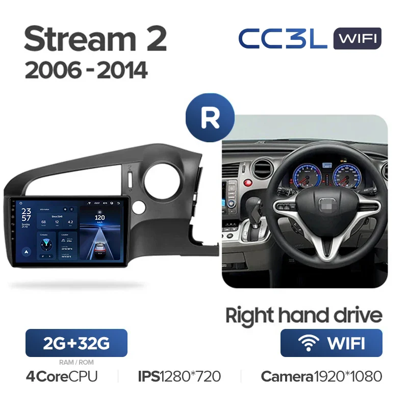 Honda Stream 2 (2006-2014) Right hand drive - Image 8