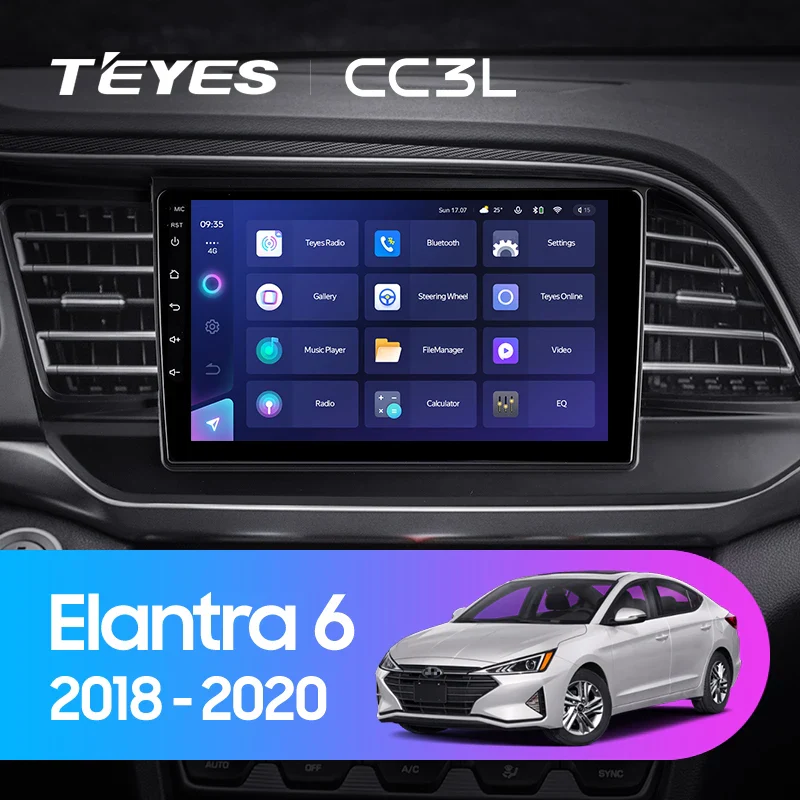 Hyundai Elantra 6 (2018-2020) Left Hand Drive