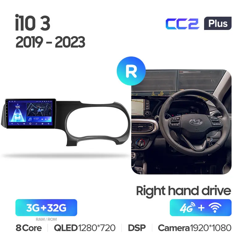 Hyundai i10 3 (2019-2023) Right Hand Drive - Image 4