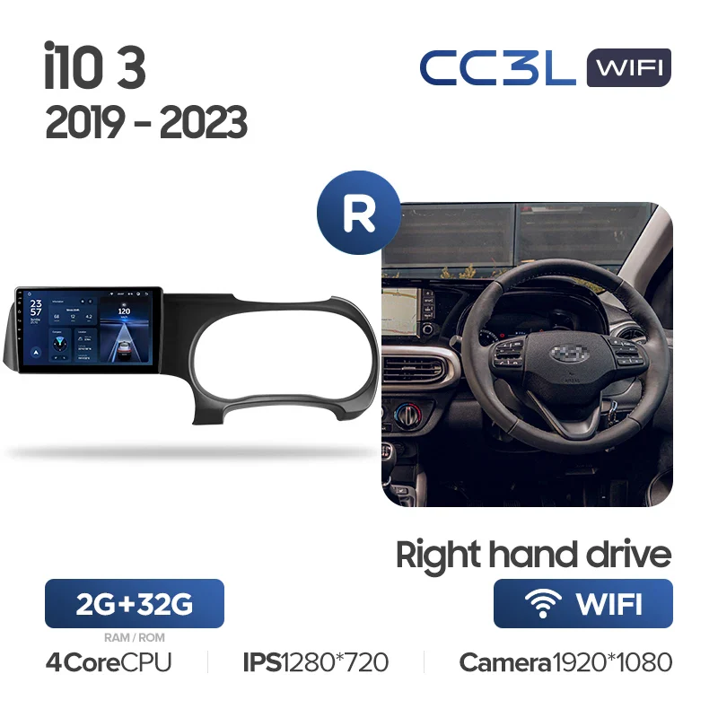 Hyundai i10 3 (2019-2023) Right Hand Drive - Image 4