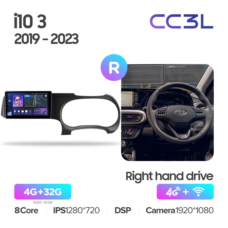 Hyundai i10 3 (2019-2023) Right Hand Drive - Image 5