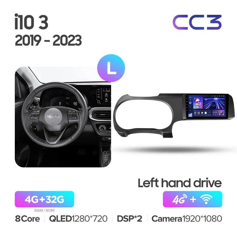 Hyundai i10 III 3 (2019 - 2023) Left Hand Drive - Image 5