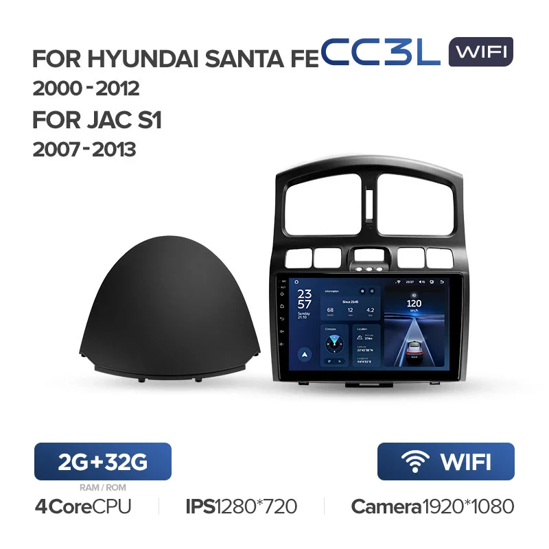 Hyundai Santa Fe SM (2000-2012) / JAC S1 (Rein) 1 (2007-2013) - Image 9