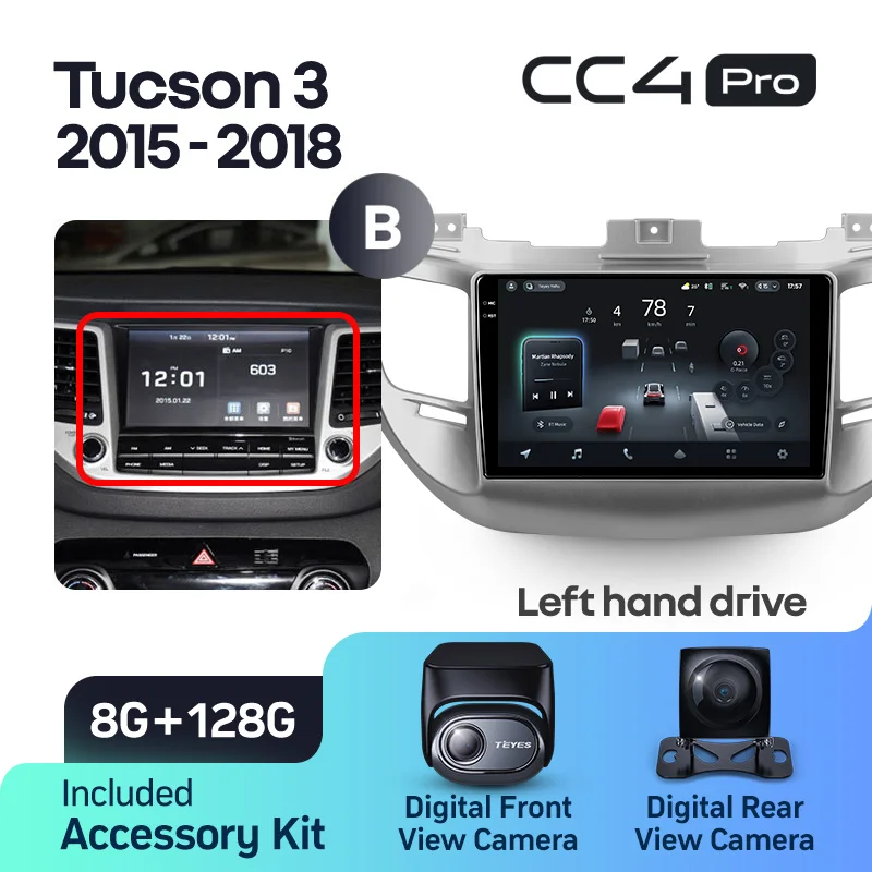 Hyundai Tucson 3 (2015 -2018) Left Hand Drive - Image 10