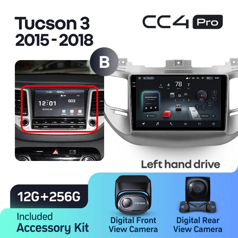 Hyundai Tucson 3 (2015 -2018) Left Hand Drive - Image 11