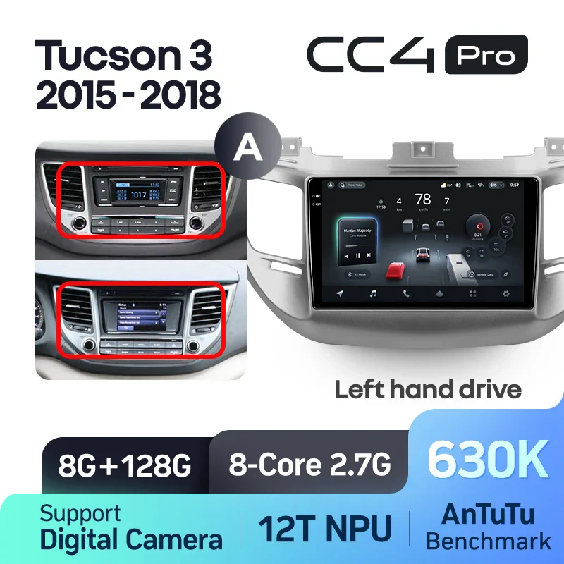 Hyundai Tucson 3 (2015 -2018) Left Hand Drive - Image 12