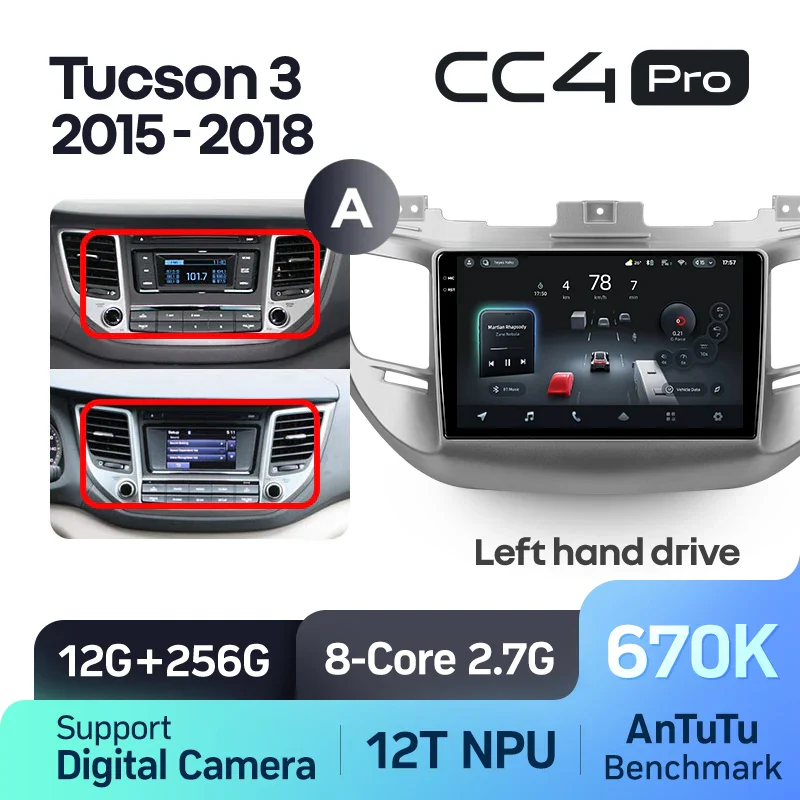 Hyundai Tucson 3 (2015 -2018) Left Hand Drive - Image 13