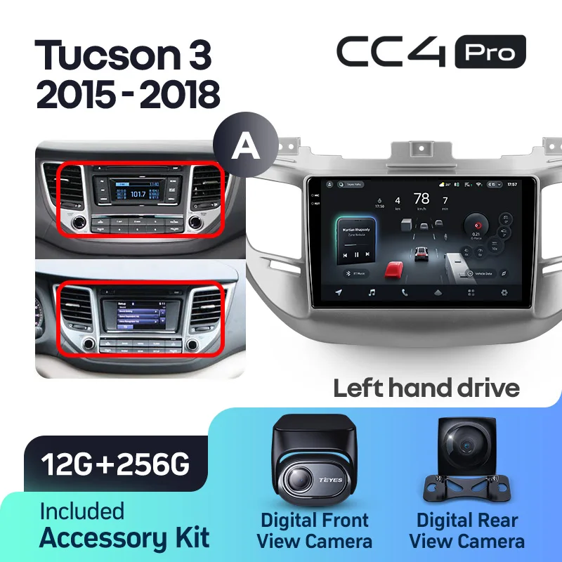 Hyundai Tucson 3 (2015 -2018) Left Hand Drive - Image 7