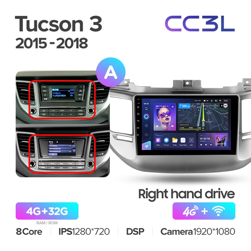 Hyundai Tucson 3 (2015-2018) Right hand drive - Image 7