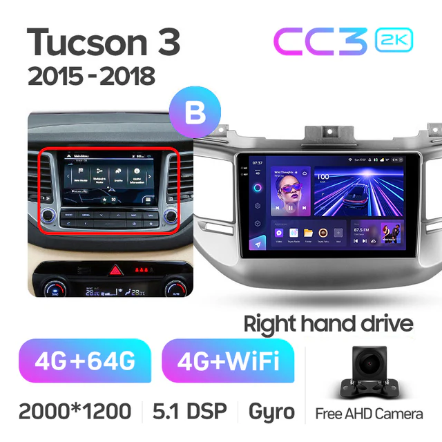 Hyundai Tucson 3 (2015-2018) Right Hand Drive - Image 11