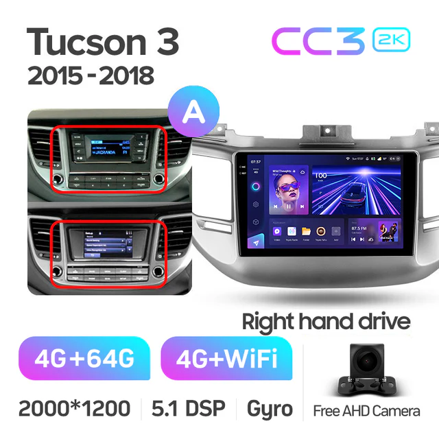 Hyundai Tucson 3 (2015-2018) Right Hand Drive - Image 6