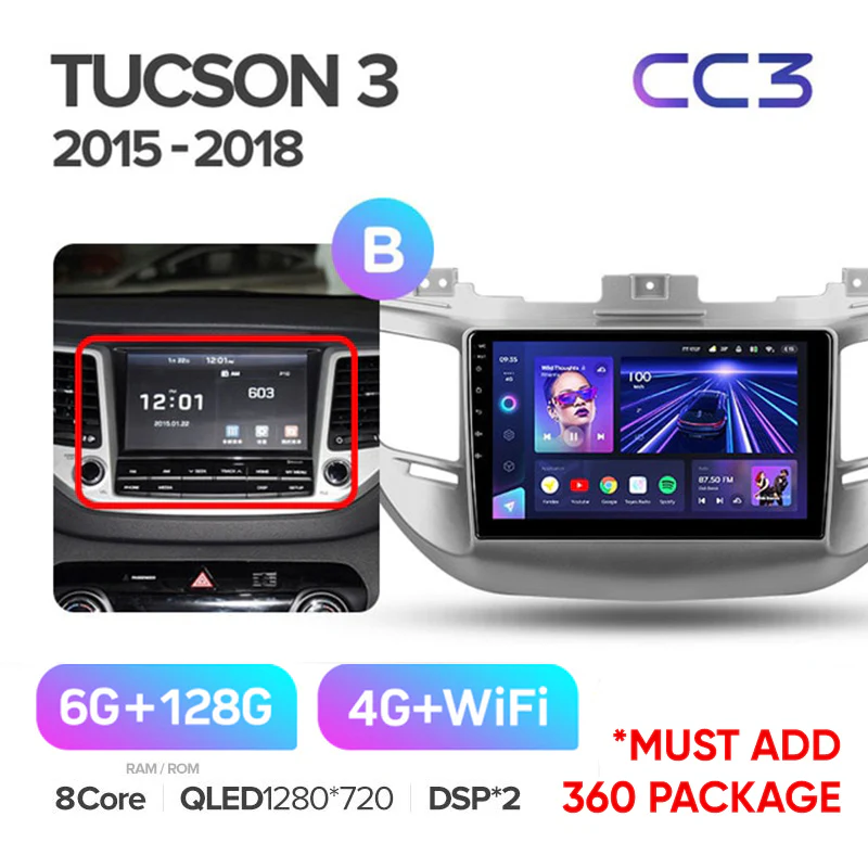 Hyundai Tucson 3 (2015-2018) Right Hand Drive - Image 9