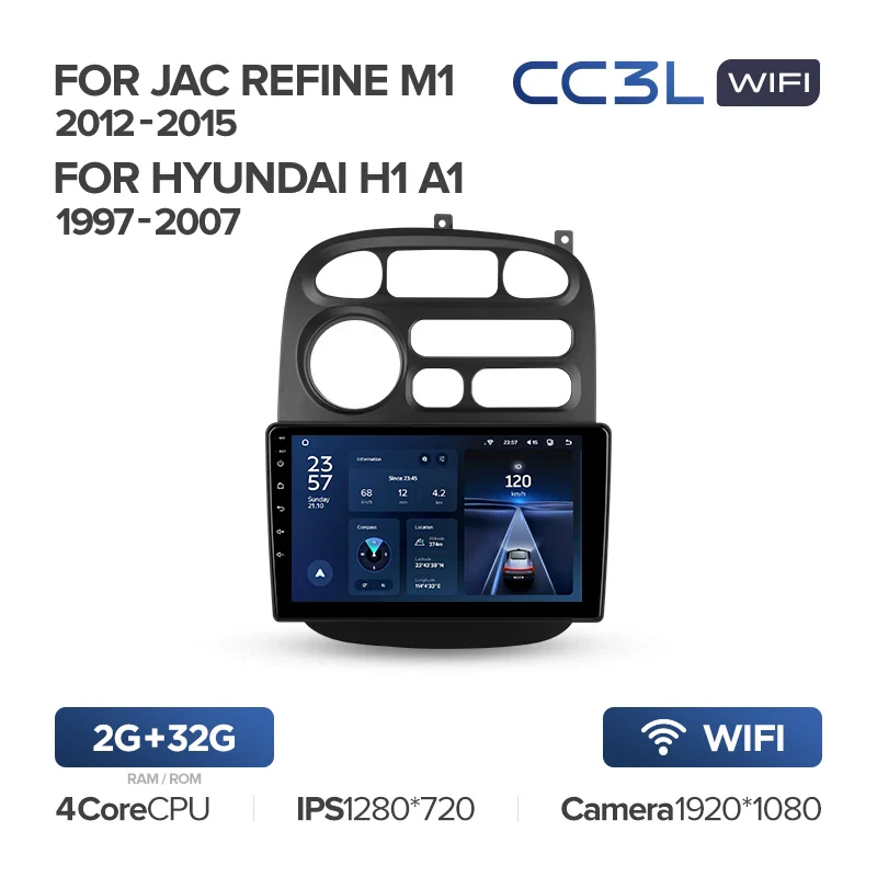 JAC Refine M1 (2012-2015) / Hyundai H1 A1 (1997-2007) - Image 4
