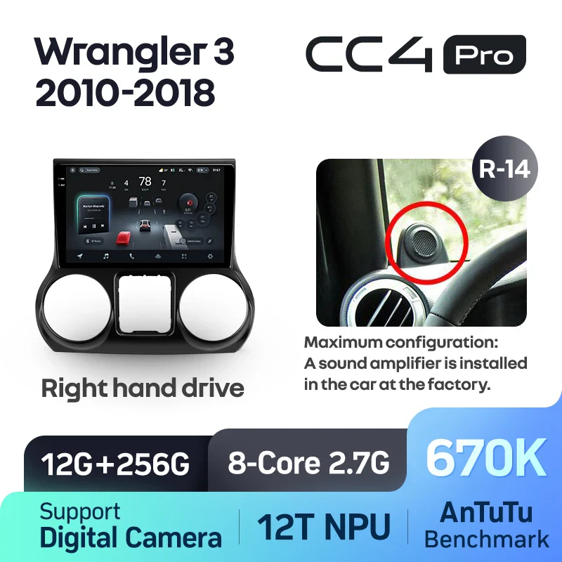 Jeep Wrangler 3 JK (2010-2018) Right hand drive - Image 10