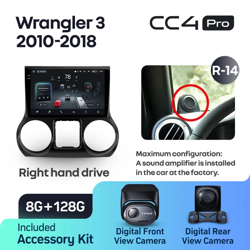Jeep Wrangler 3 JK (2010-2018) Right hand drive - Image 11