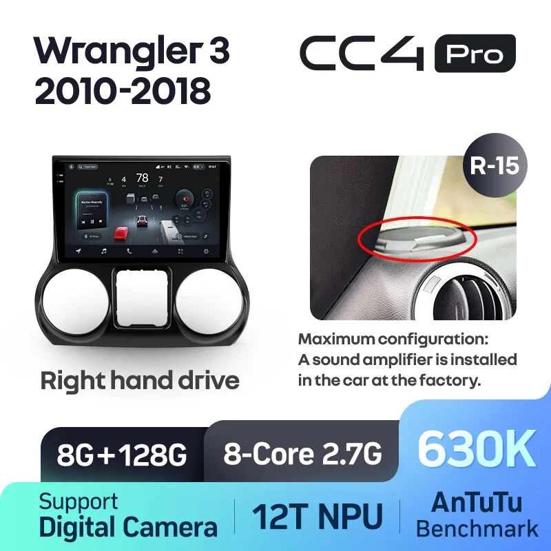 Jeep Wrangler 3 JK (2010-2018) Right hand drive - Image 12