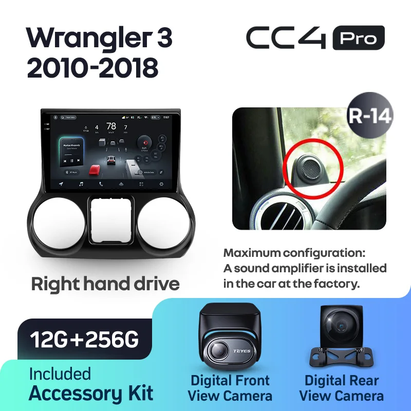 Jeep Wrangler 3 JK (2010-2018) Right hand drive - Image 13