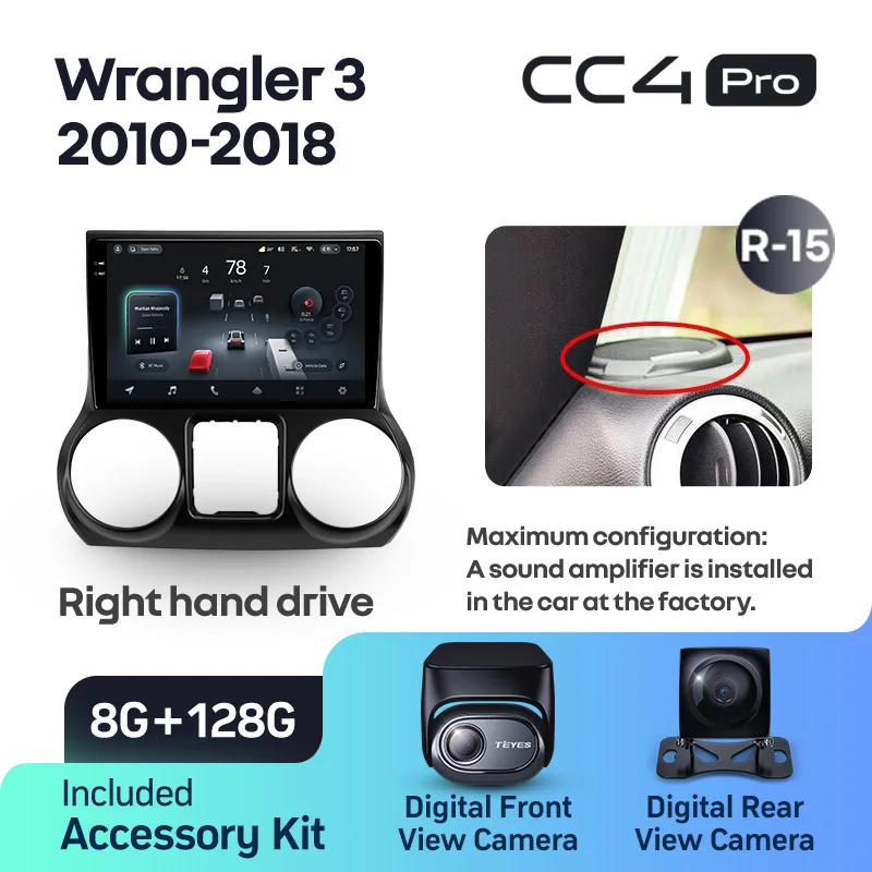 Jeep Wrangler 3 JK (2010-2018) Right hand drive - Image 7
