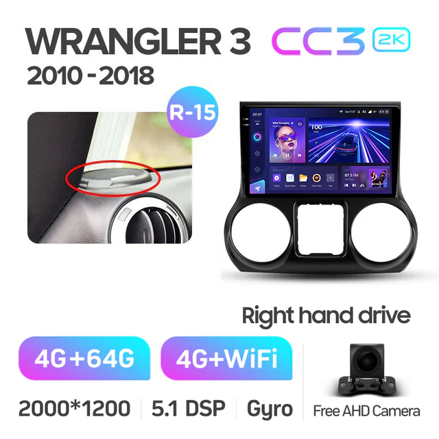 Jeep Wrangler 3 JK (2010-2018) Right Hand Drive - Image 12