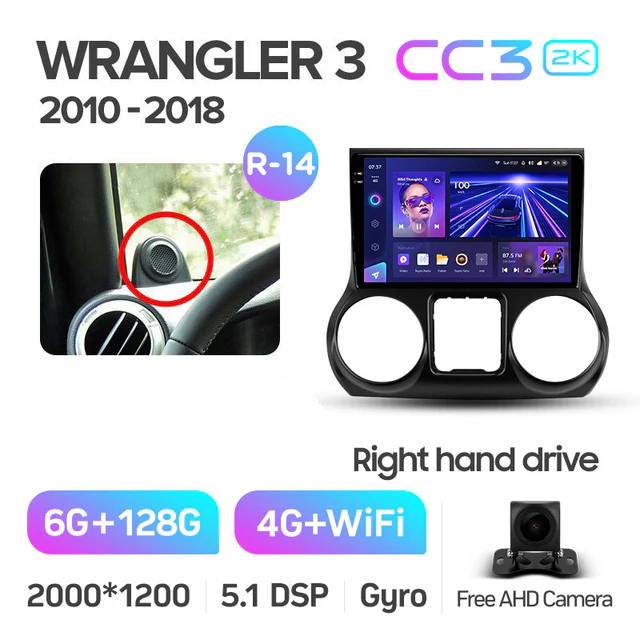Jeep Wrangler 3 JK (2010-2018) Right Hand Drive - Image 8