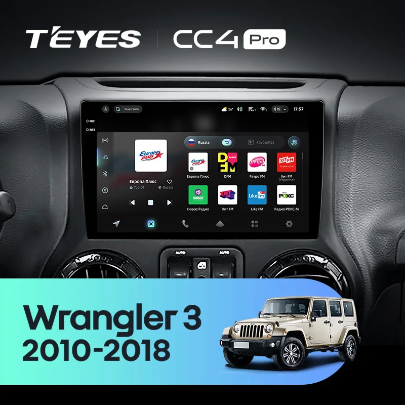 Jeep Wrangler 3 JK (2010-2018) Left Hand Drive