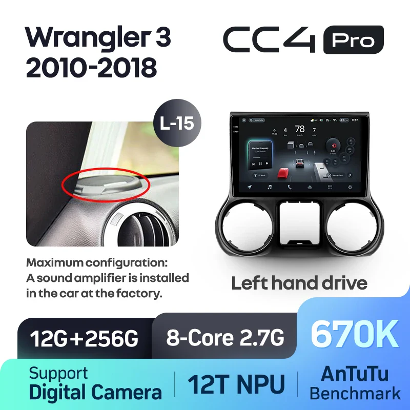 Jeep Wrangler 3 JK (2010-2018) Left Hand Drive - Image 10