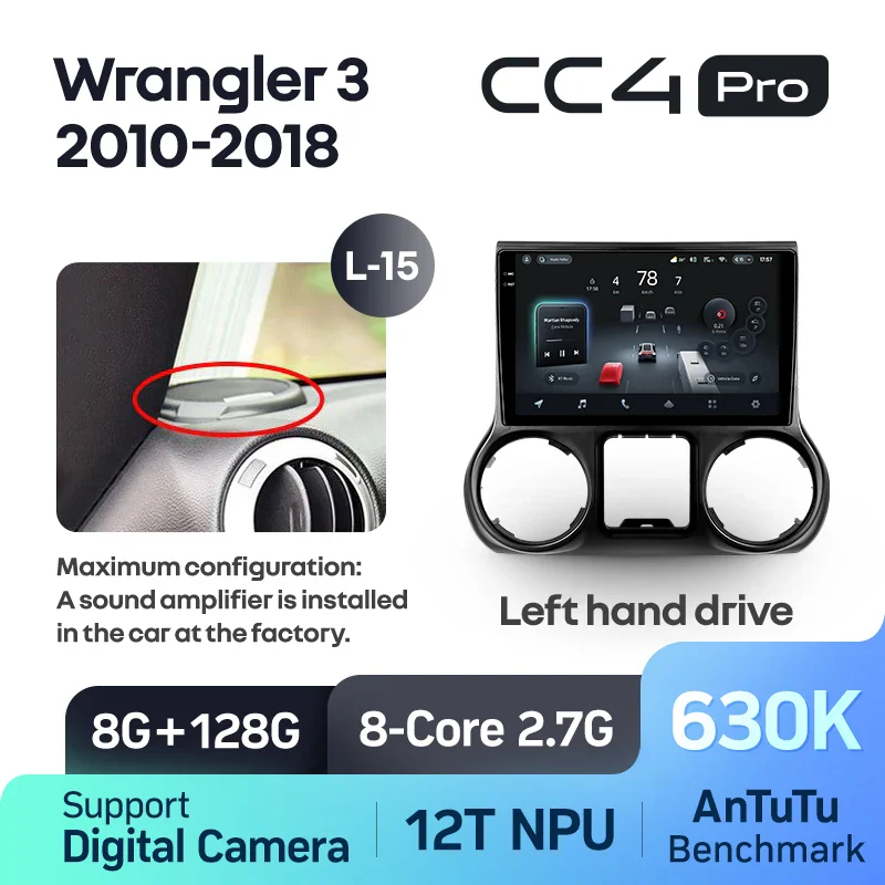 Jeep Wrangler 3 JK (2010-2018) Left Hand Drive - Image 11