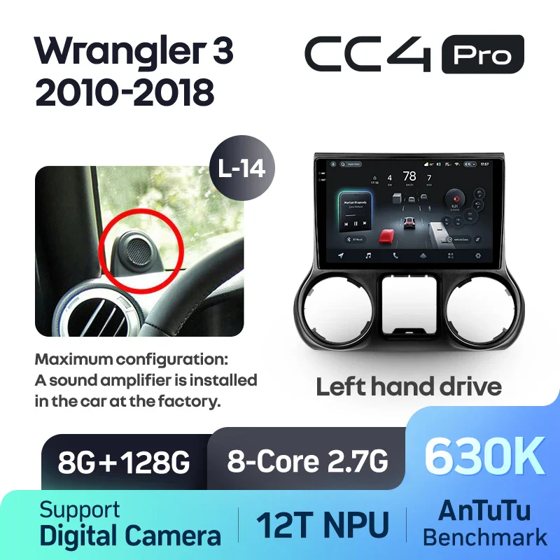 Jeep Wrangler 3 JK (2010-2018) Left Hand Drive - Image 13