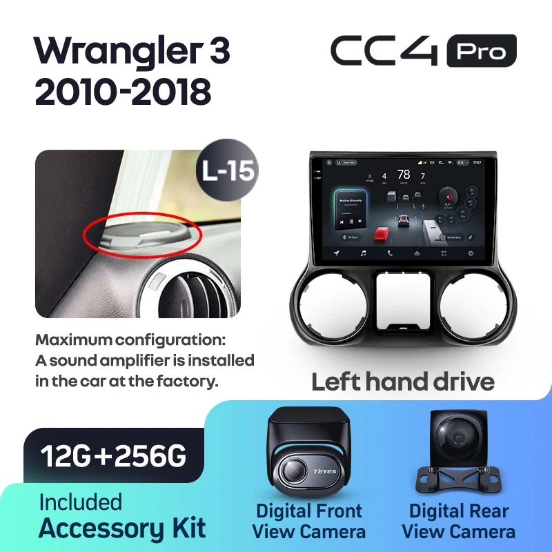 Jeep Wrangler 3 JK (2010-2018) Left Hand Drive - Image 14
