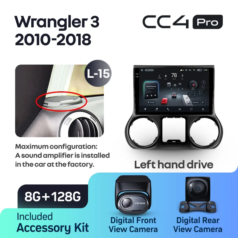 Jeep Wrangler 3 JK (2010-2018) Left Hand Drive - Image 7