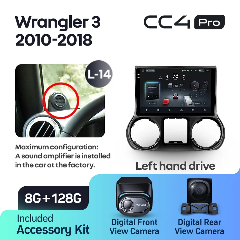 Jeep Wrangler 3 JK (2010-2018) Left Hand Drive - Image 9