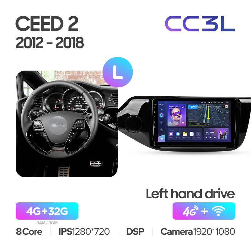 Kia Ceed Cee'd 2 JD (2012-2018) Left Hand Drive - Image 5