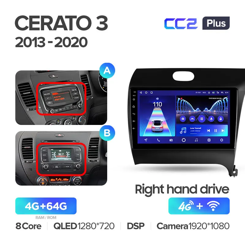 Kia Cerato 3 (2013-2020) Right Hand Drive - Image 5