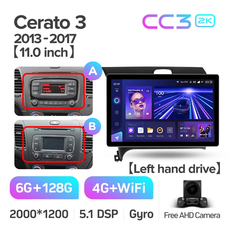 Kia Forte Cerato 3 (2013-2017) Left hand drive - Image 12