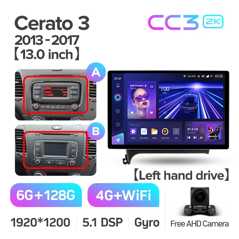 Kia Forte Cerato 3 (2013-2017) Left hand drive - Image 17