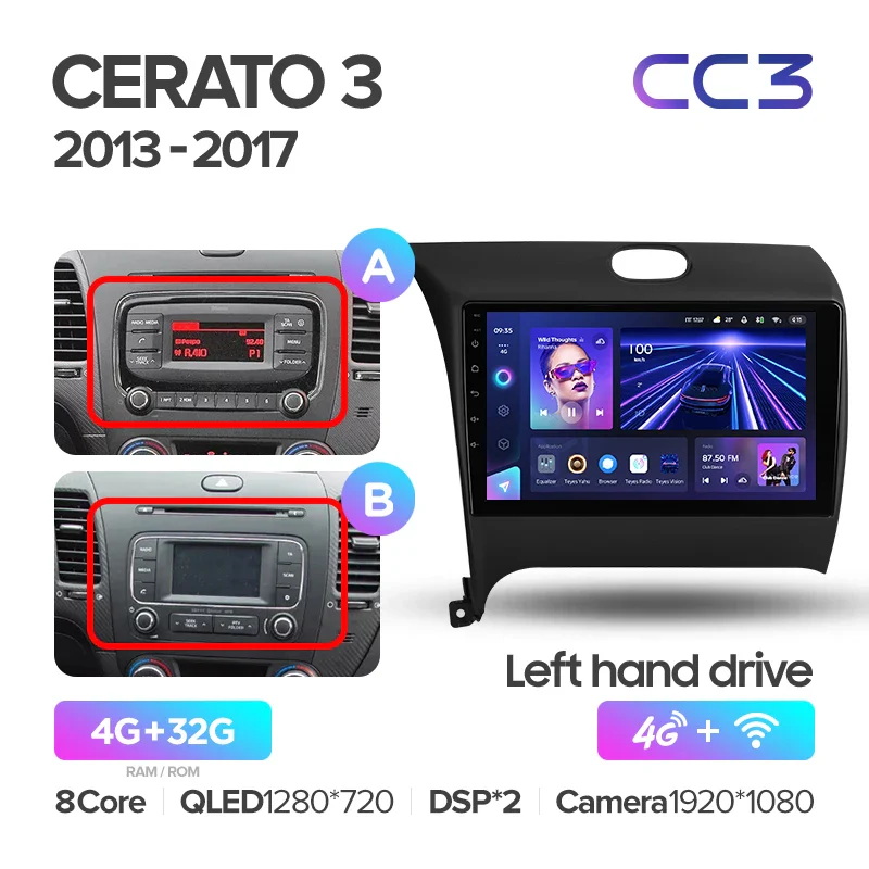 Kia Forte Cerato 3 (2013-2017) Left hand drive - Image 26