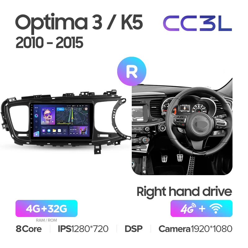 Kia Optima 3 K5 TF (2010-2015) Right Hand Drive - Image 5
