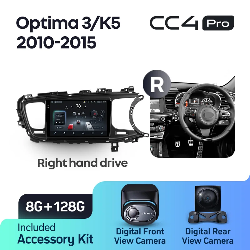 Kia Optima 3 K5 TF (2010-2015) Right hand drive - Image 10