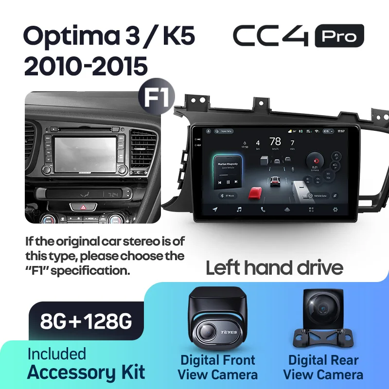 Kia Optima 3 K5 TF (2010-2015) Left hand drive - Image 10