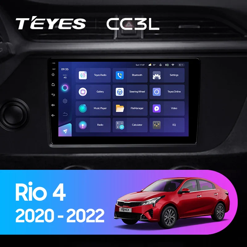 Kia RIO 4 IV FB (2020-2022)