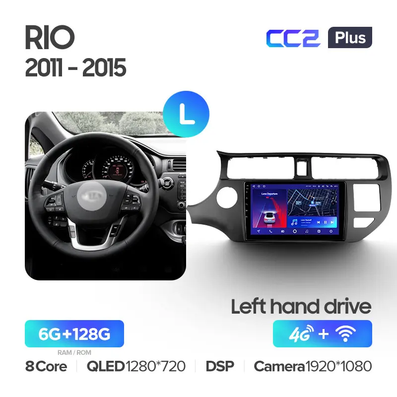 Kia RIO 4 K3 (2011-2015) Left Hand Drive - Image 6