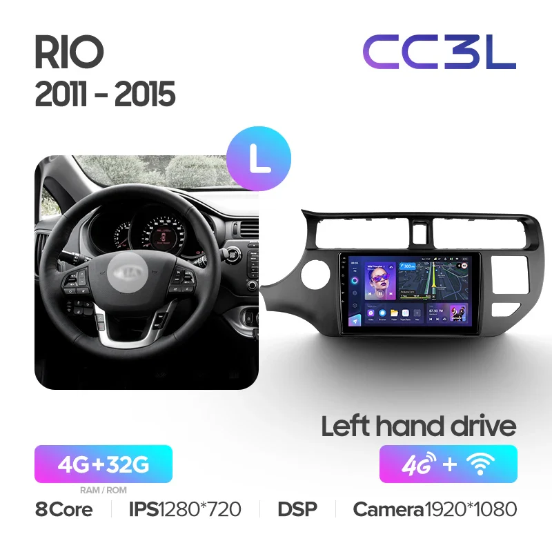 Kia RIO 4 K3 (2011-2015) Left Hand Drive - Image 5