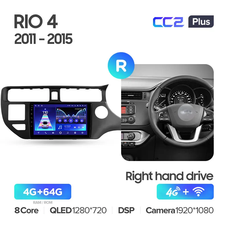 Kia RIO 4 K3 (2011-2015) Right Hand Drive - Image 5
